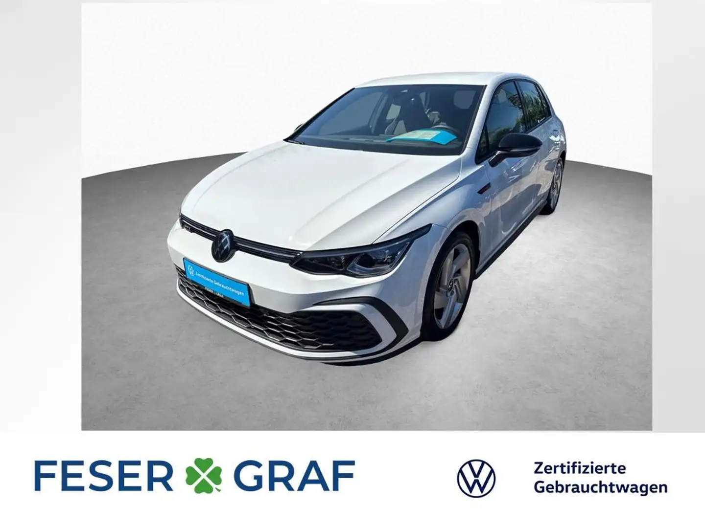 Volkswagen Golf VIII 2.0 TSI GTI BLACK STYLE LED APP PDC Blanco - 1