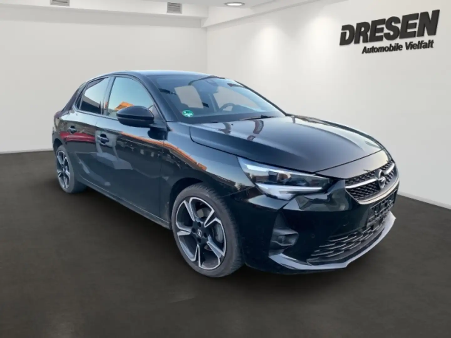 Opel Corsa F GS Line LED Blendfreies Fernl. Kurvenlicht Apple Schwarz - 2