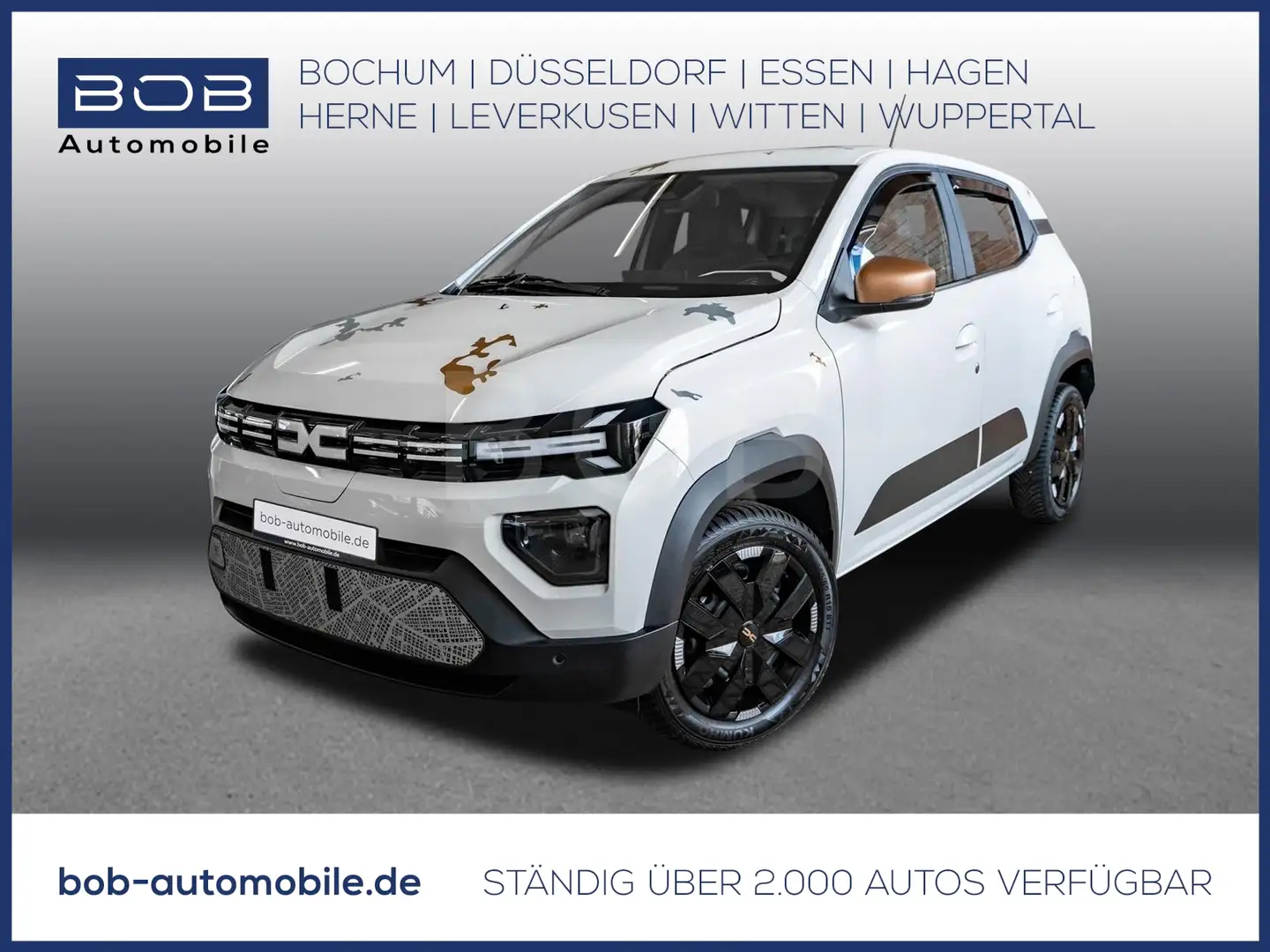 Dacia Spring Extreme ELECTRIC 65 PDC KLIMA BT USB Alb - 1