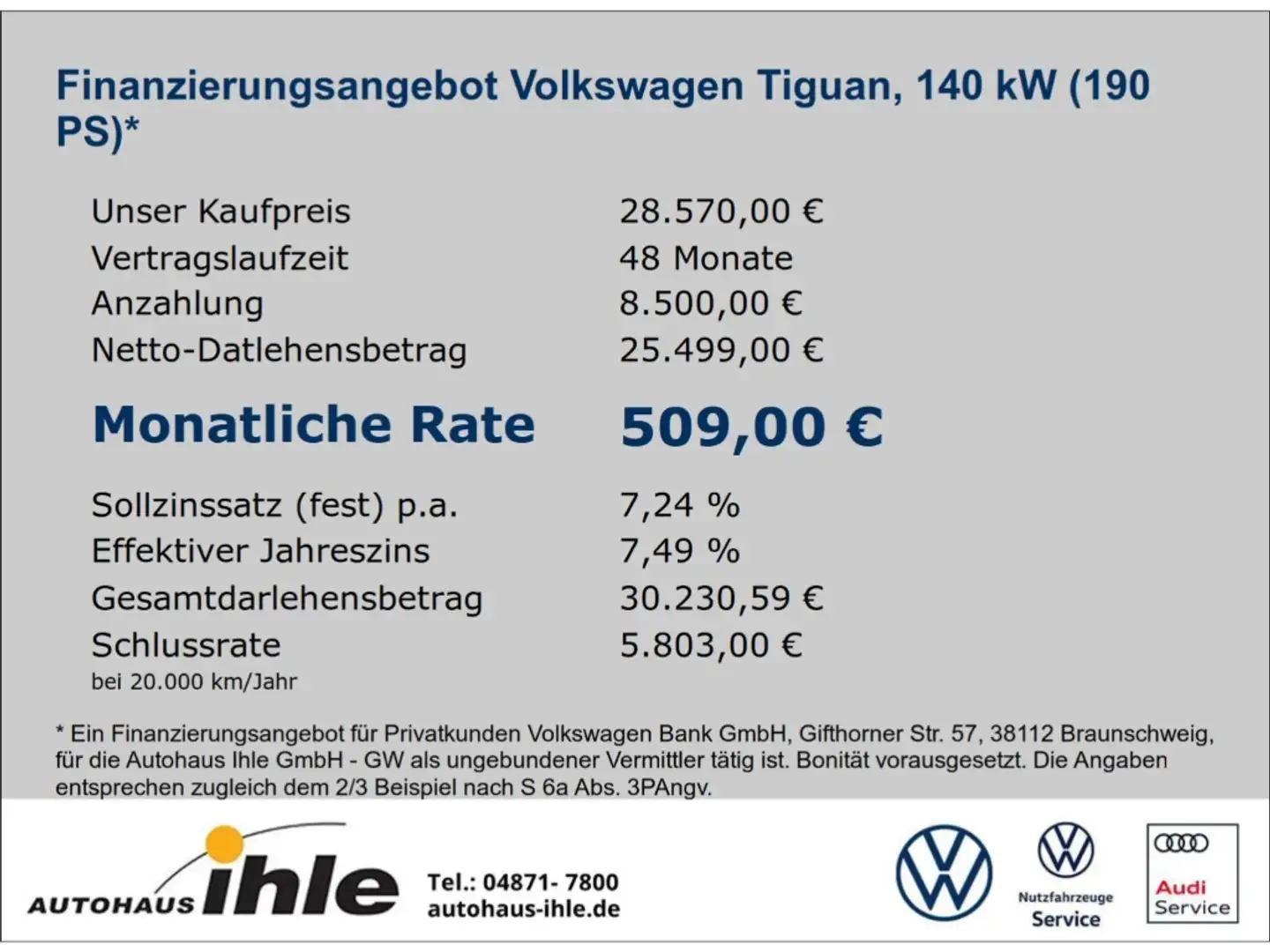 Volkswagen Tiguan Highline 2,0 TDI DSG 4motion DYNAUDIO+HUD+PANO.DAC Blu/Azzurro - 2