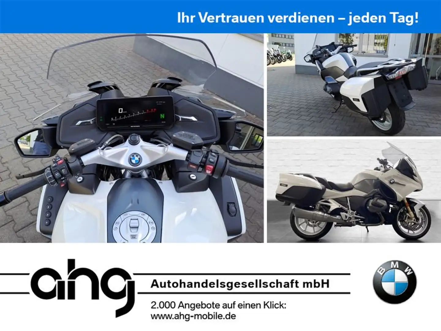 BMW R 1250 RT Biały - 1