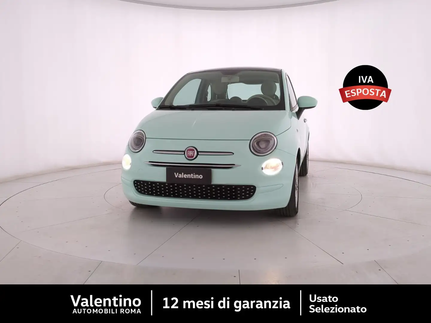Fiat 500 1.0 Hybrid Lounge Verde - 1