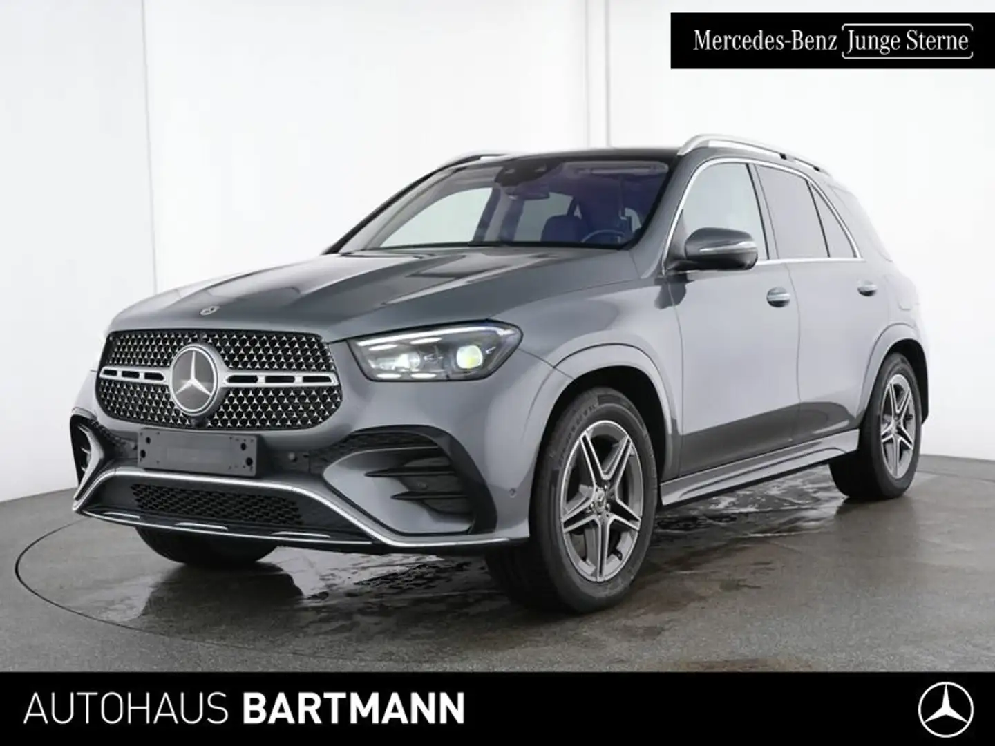 Mercedes-Benz GLE 350 GLE 350 de 4M AMG+PANO +360°+AHK+FAHRASSIS.+AIRM Grau - 1