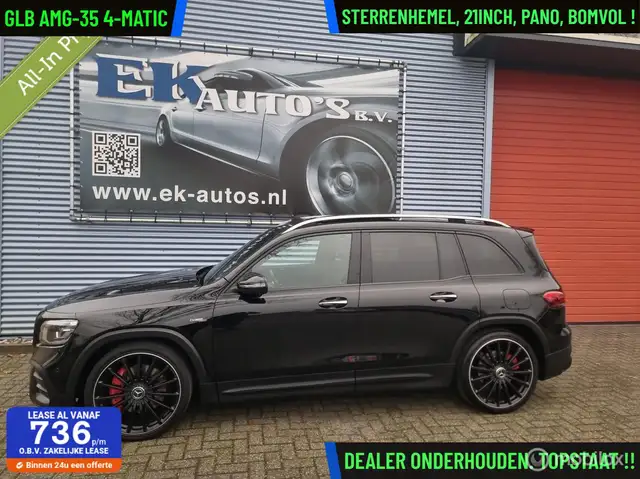Mercedes-Benz GLB 35 AMG 4MATIC Sterrenhemel, 21inch, Pano, Vol !