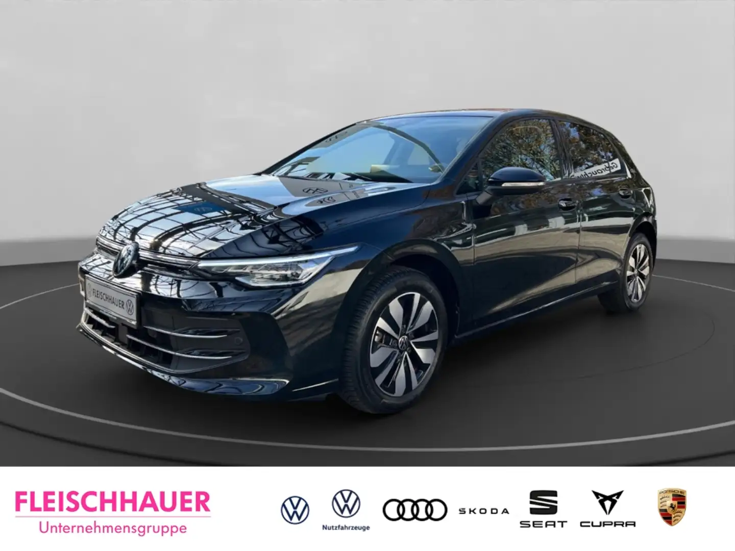 Volkswagen Golf VIII 1.5 eTSI DSG Goal Digitales Cockpit LED ACC A Schwarz - 1