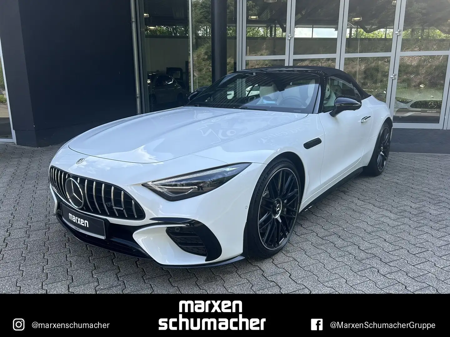 Mercedes-Benz SL 43 AMG AMG SL 43 V8-Styling+Aero+Night+DIGITAL+Memory Weiß - 1