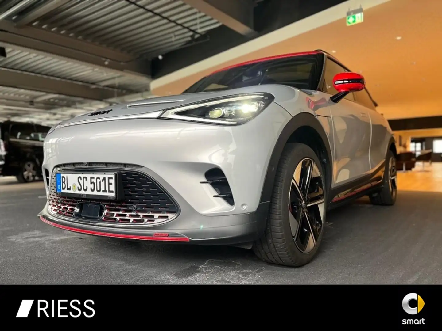 smart #1 BRABUS PANO+360°+HUD+JBL+MEMORY+20" Silber - 1
