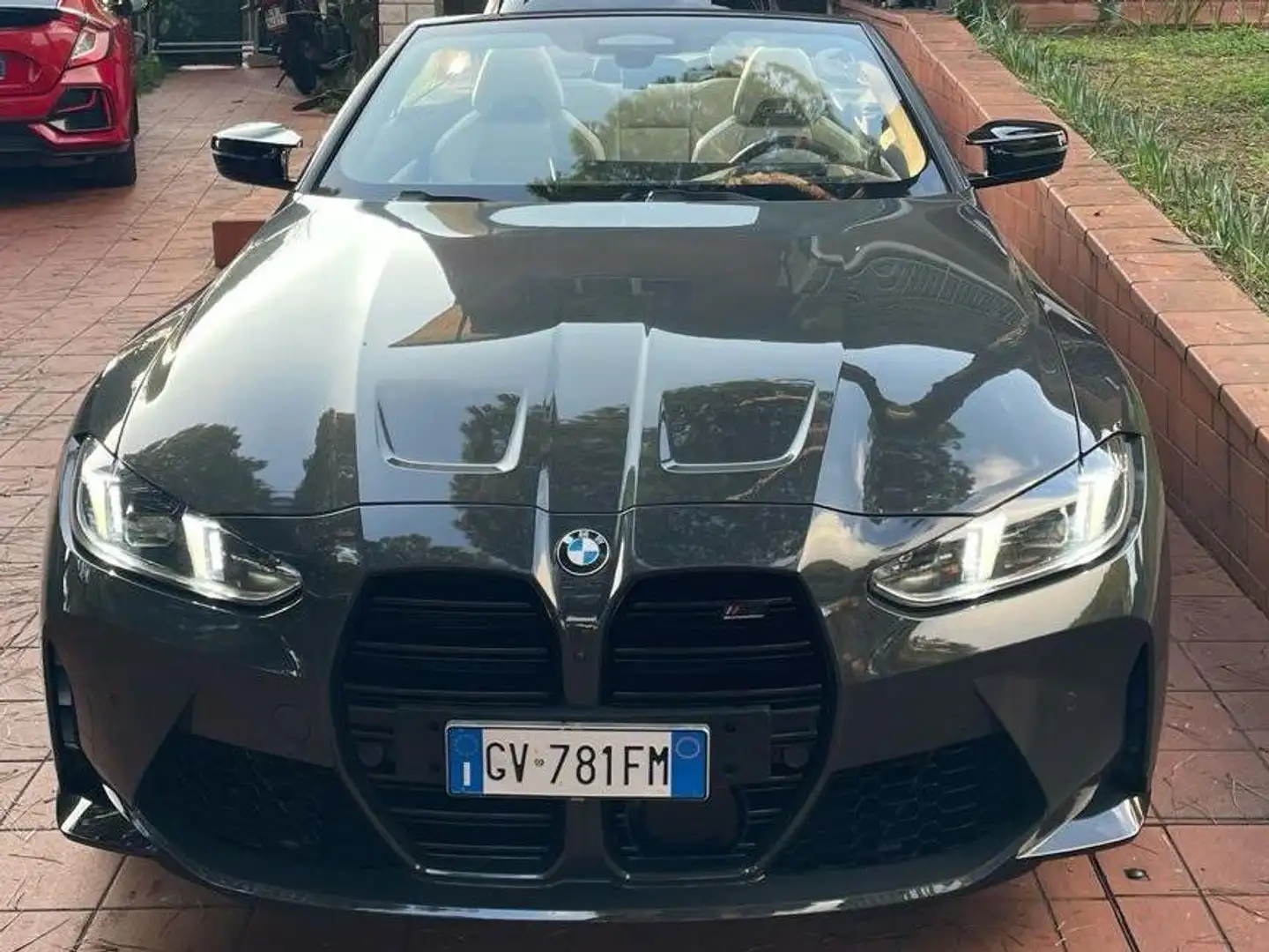 BMW M4 M4 G83 LCI 2024 Cabrio 3.0 Competition M xdrive Grigio - 1