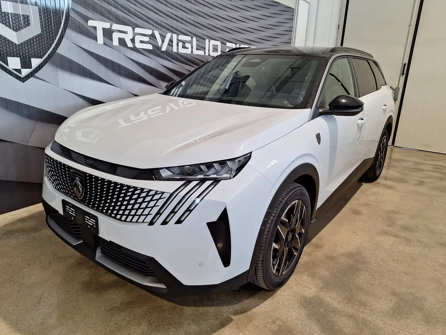 Peugeot 5008 hybrid GT 136cv e-dcs6 TETTO PANORAMICO APRIBILE Blanc - 1