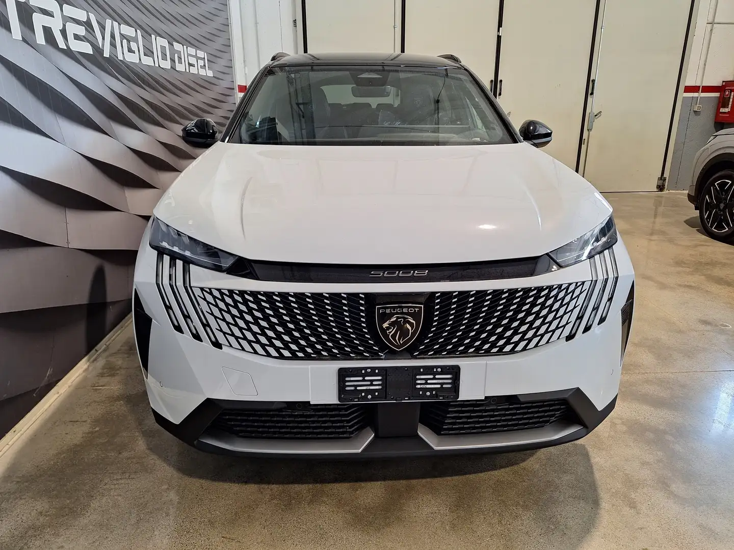 Peugeot 5008 hybrid GT 136cv e-dcs6 TETTO PANORAMICO APRIBILE Blanc - 2