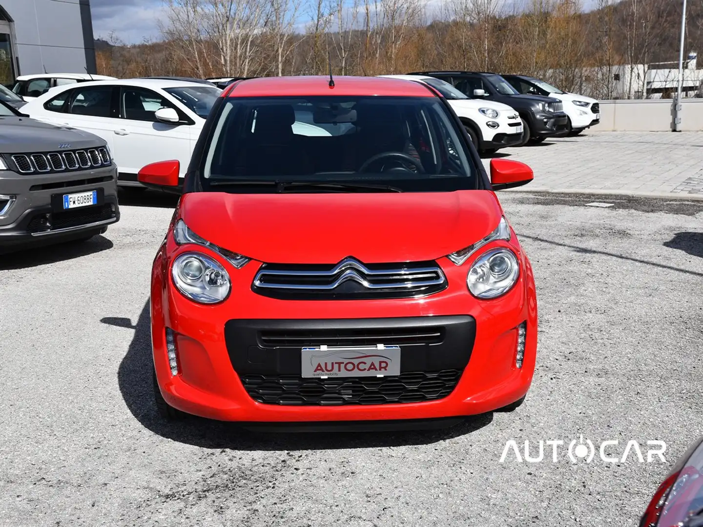 Citroen C1 C1 5p 1.0 vti Feel 72cv neopatentati Rosso - 2