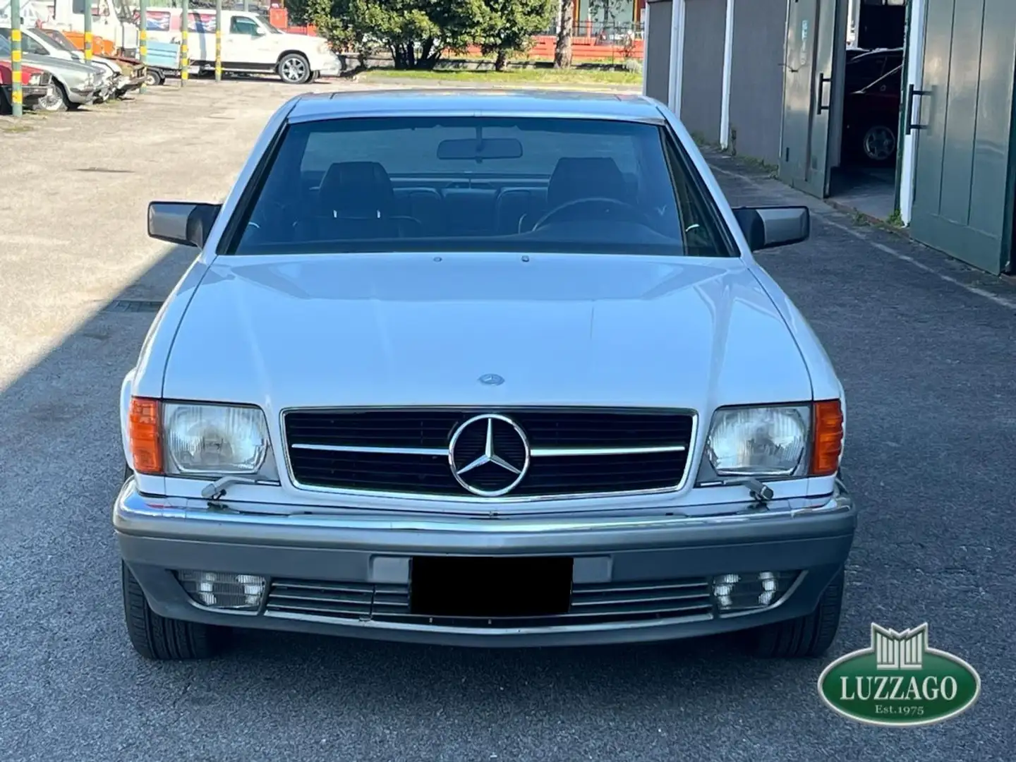 Mercedes-Benz 560 SEC coupe Alb - 2