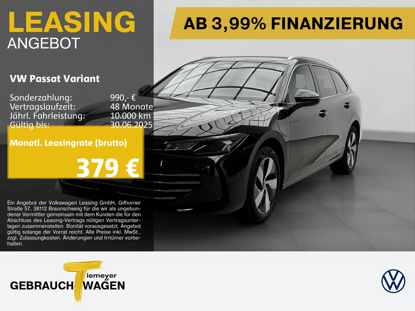 Volkswagen Passat Variant 1.5 TSI eHybrid BUSINESS LM18 AHK Schwarz - 1