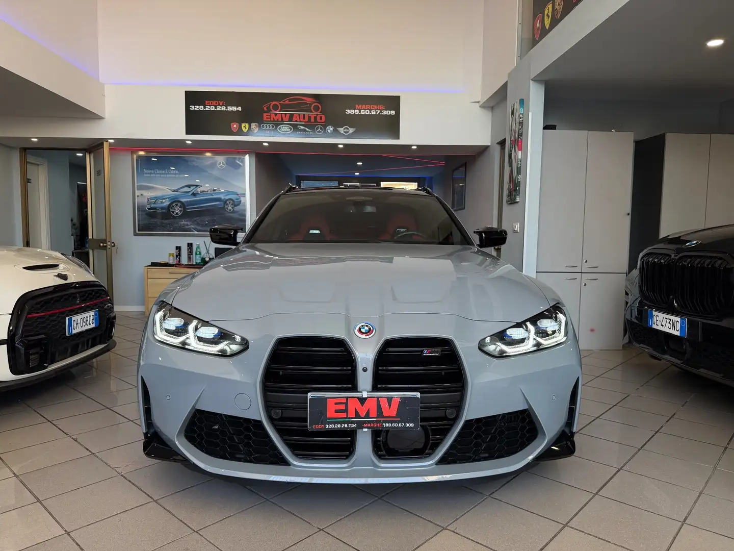 BMW M3 Bmw M3 xDrive Competition Iva esposta. Grigio - 2