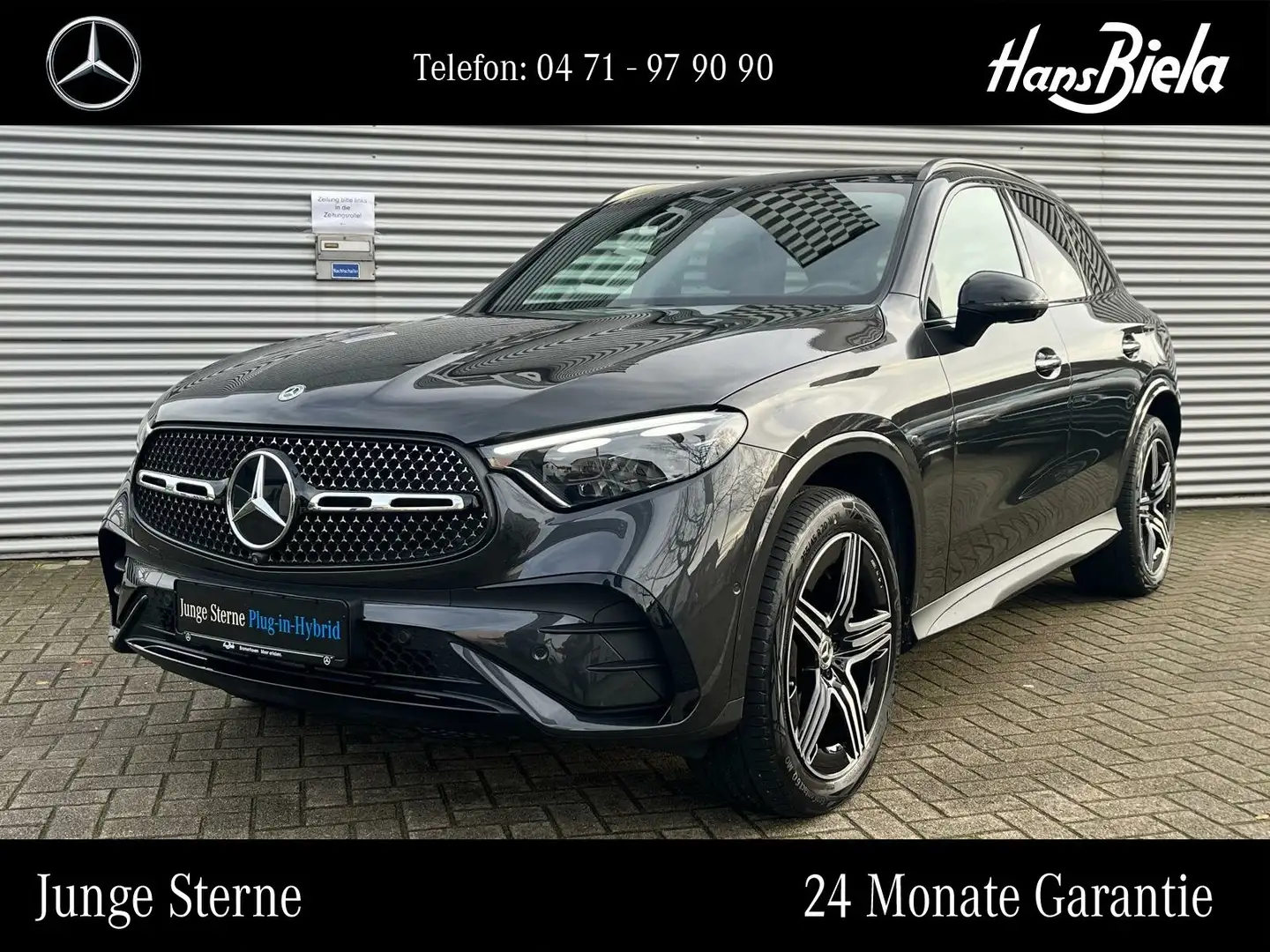 Mercedes-Benz GLC 300 GLC 300 de 4M AMG/Prem+/20"/Pan/Bur/DIs/DigL/HUD Gris - 1