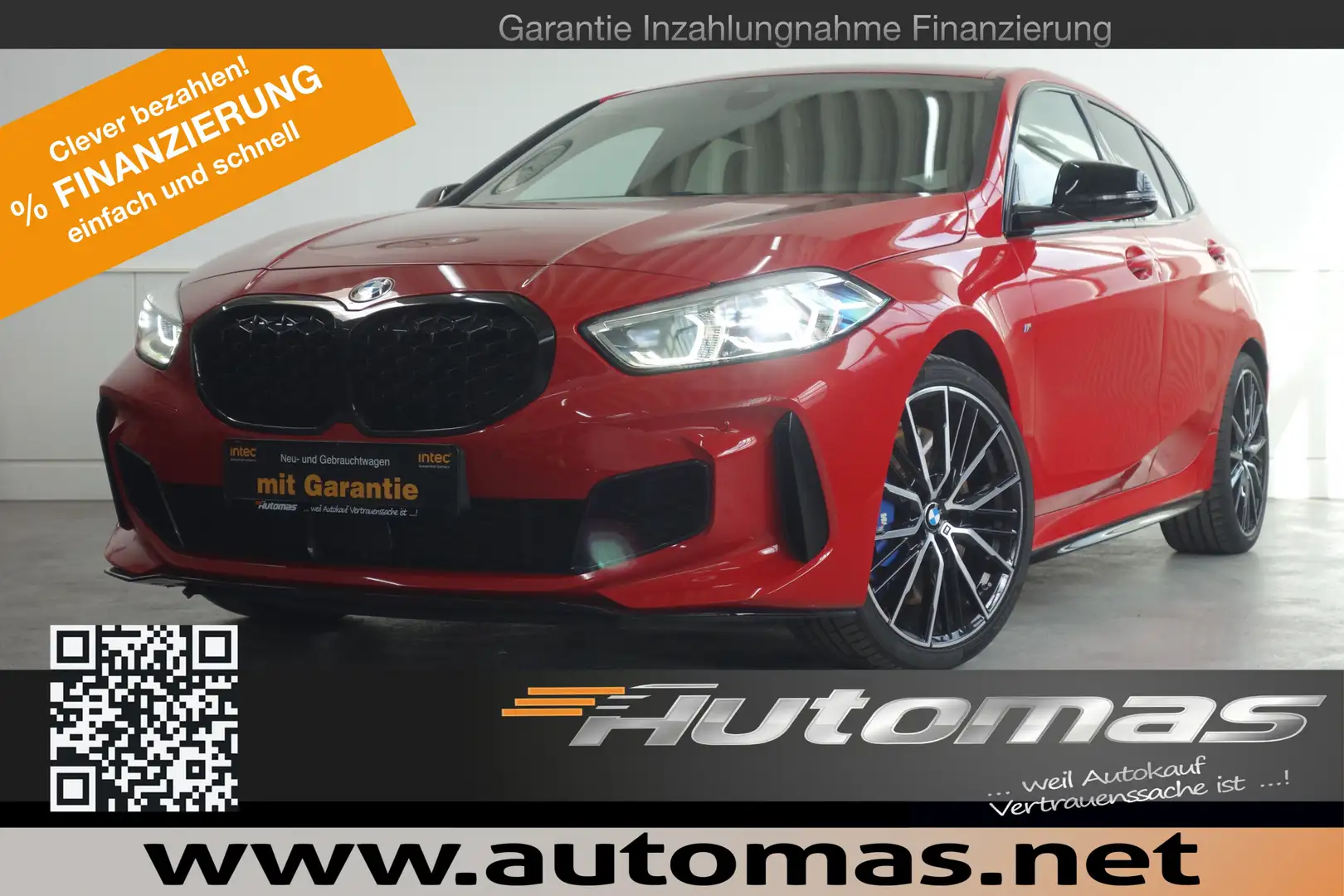 BMW 135 i M Sport Paket xDrive Allrad LED NAVI SHZ Rouge - 1