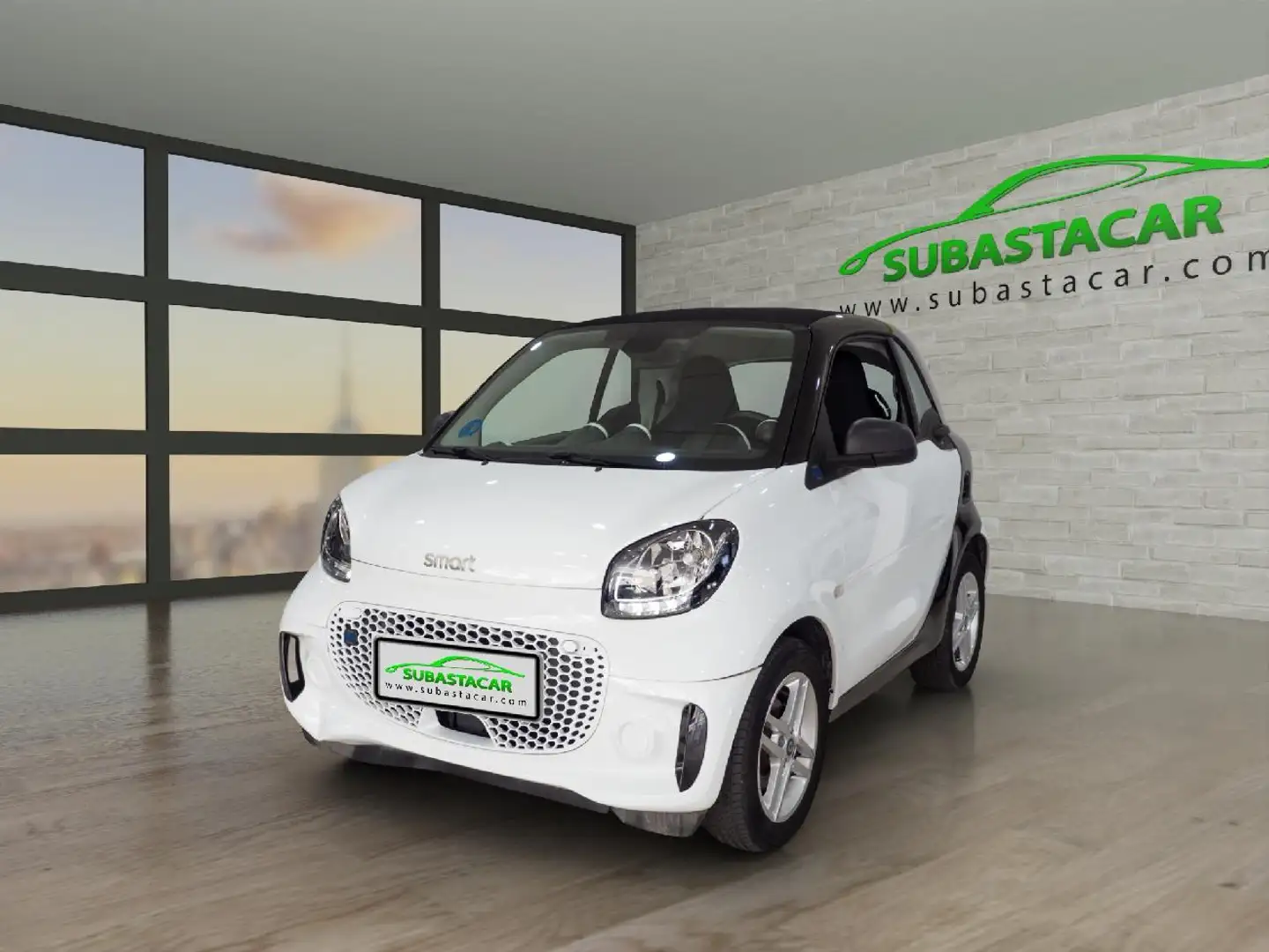 smart forTwo Cabrio electric drive Blanco - 1