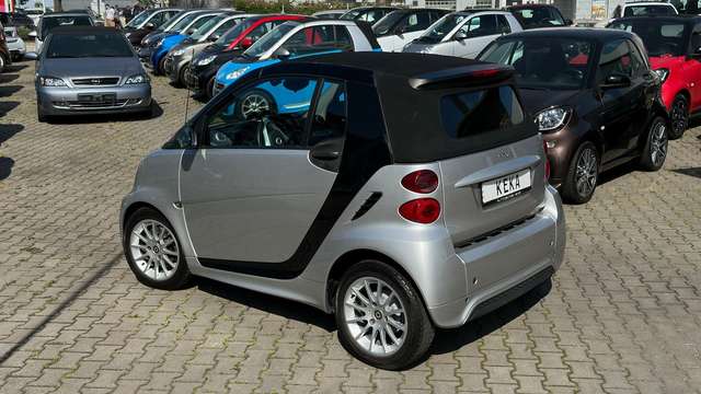 smart forTwo Cabrio TURBO Aut. SILVER BLACK EDITION! NAVI!