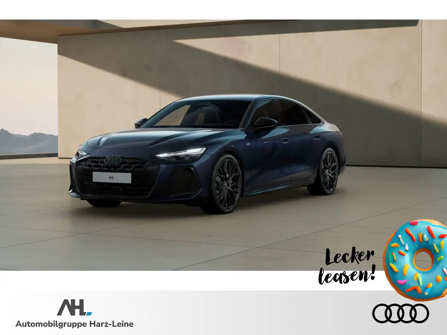 Audi A6 Limousine 220kW TFSI e-hybrid quattro edition one Blau - 1