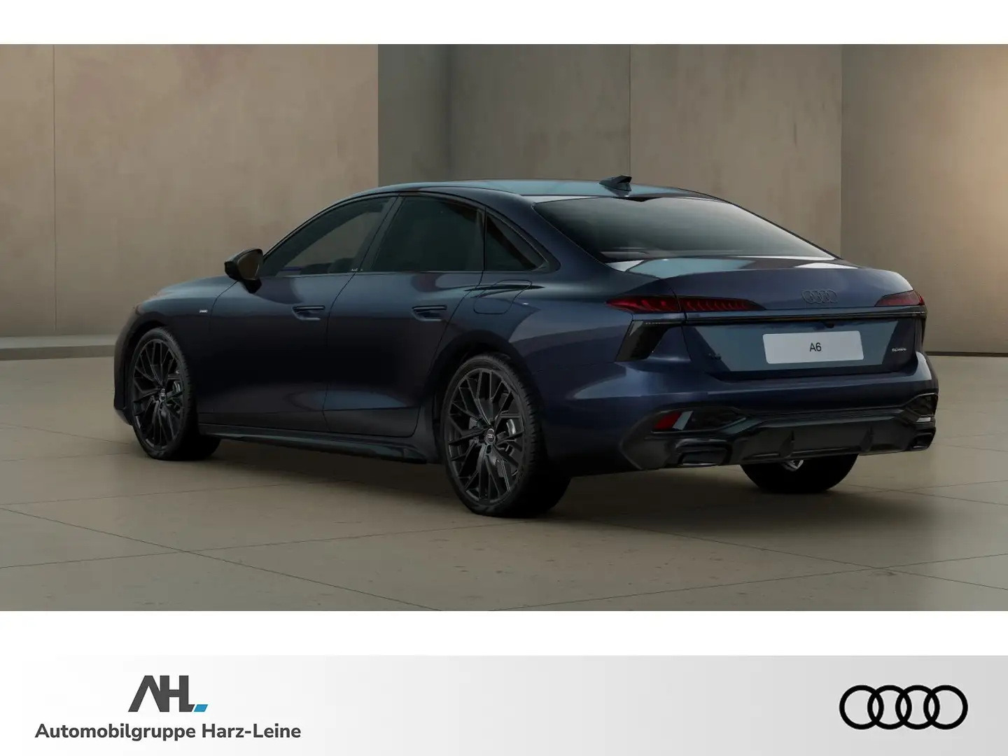 Audi A6 Limousine 220kW TFSI e-hybrid quattro edition one Blau - 2