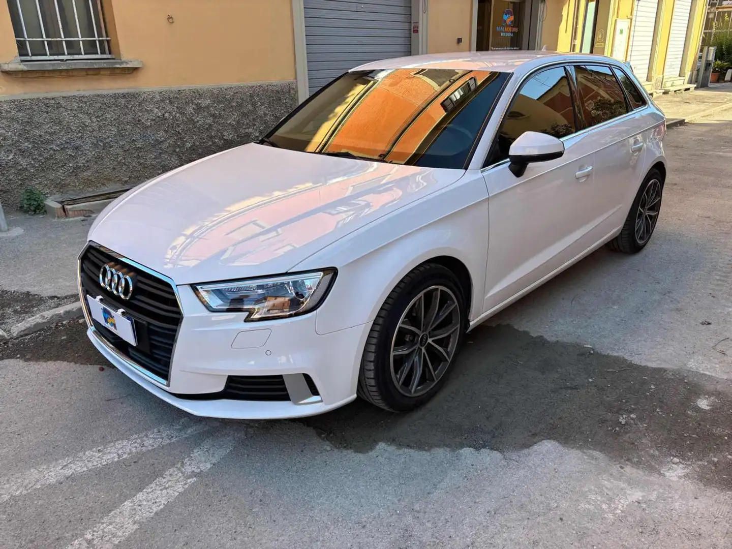 Audi A3 2.0 TDI Sport "ProMMo" Blanc - 1