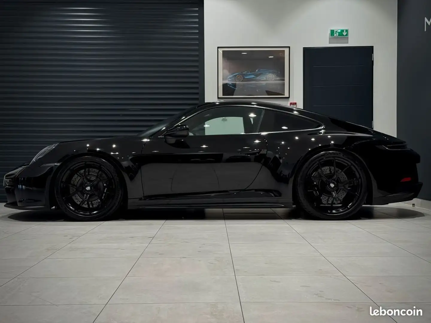 Porsche 992 TYPE 992 GT3 TOURING 4.0i 510 CH PDK EXCLUSIVE 1ER MAIN+PACK BLACK+LIFT+FEUX MATRIX+SPORT CHRONO+TVA RECUP+90L+SIEGE CONF Noir - 2