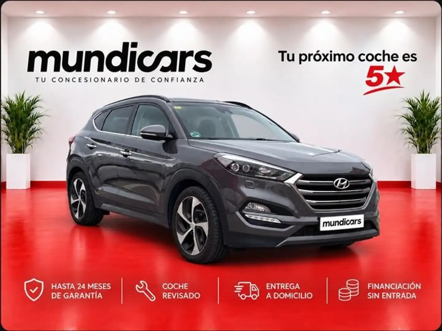 Hyundai TUCSON 1.6 TGDi Style DCT 4x4 Gris - 1