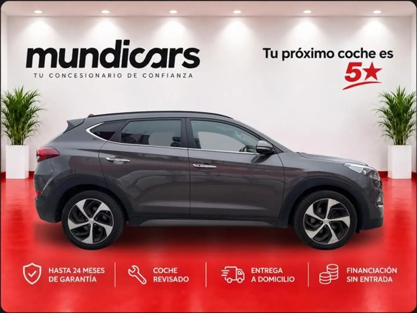 Hyundai TUCSON 1.6 TGDi Style DCT 4x4 Gris - 2