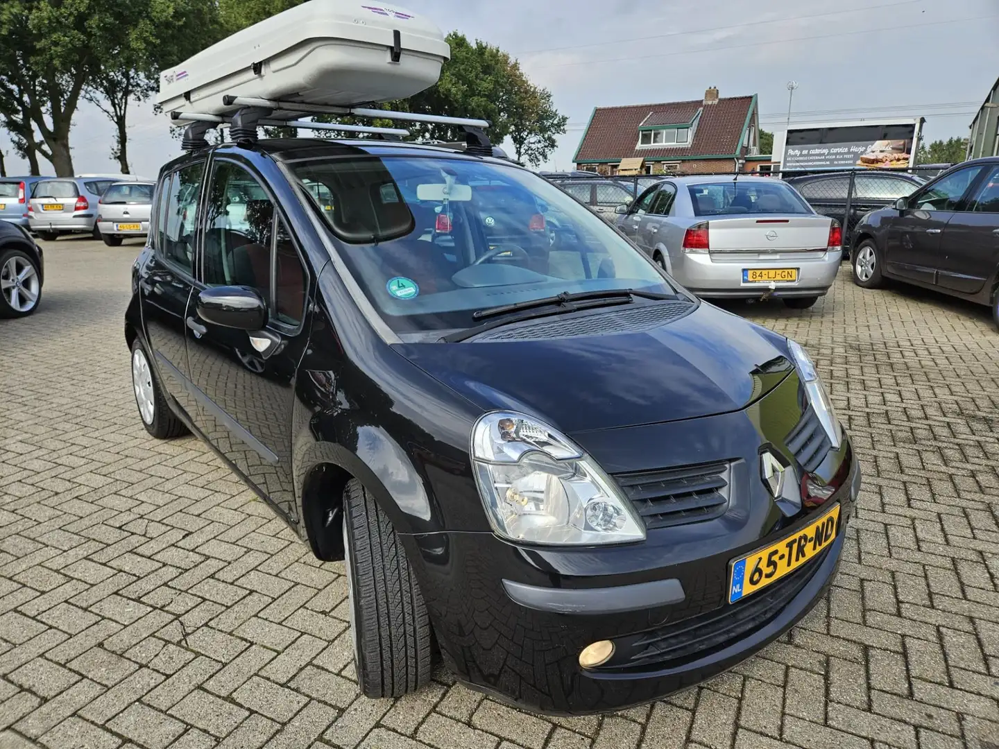 Renault Modus 1.4-16V Air 2007. Airco/Trekhaak/Carkit etc.. APK Schwarz - 2