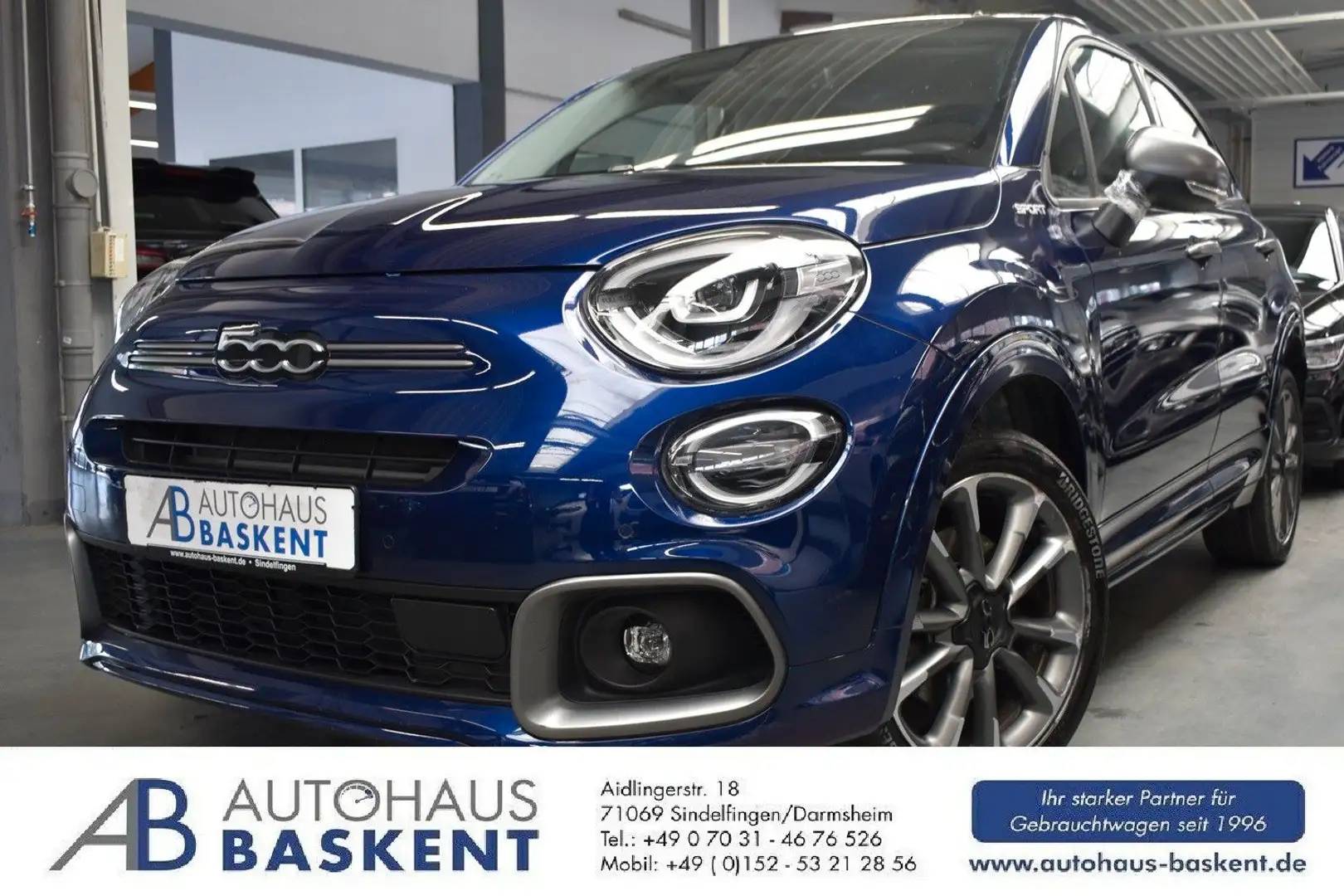 Fiat 500X Dolcevita SPORT*LEDER*KAMERA*SHZ*PDC* Blau - 1