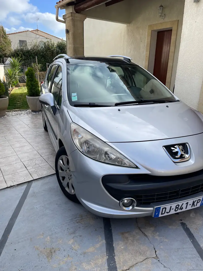 Peugeot 207 207 SW 1.6 HDi 16V 90ch BLUE LION Trendy Argent - 1