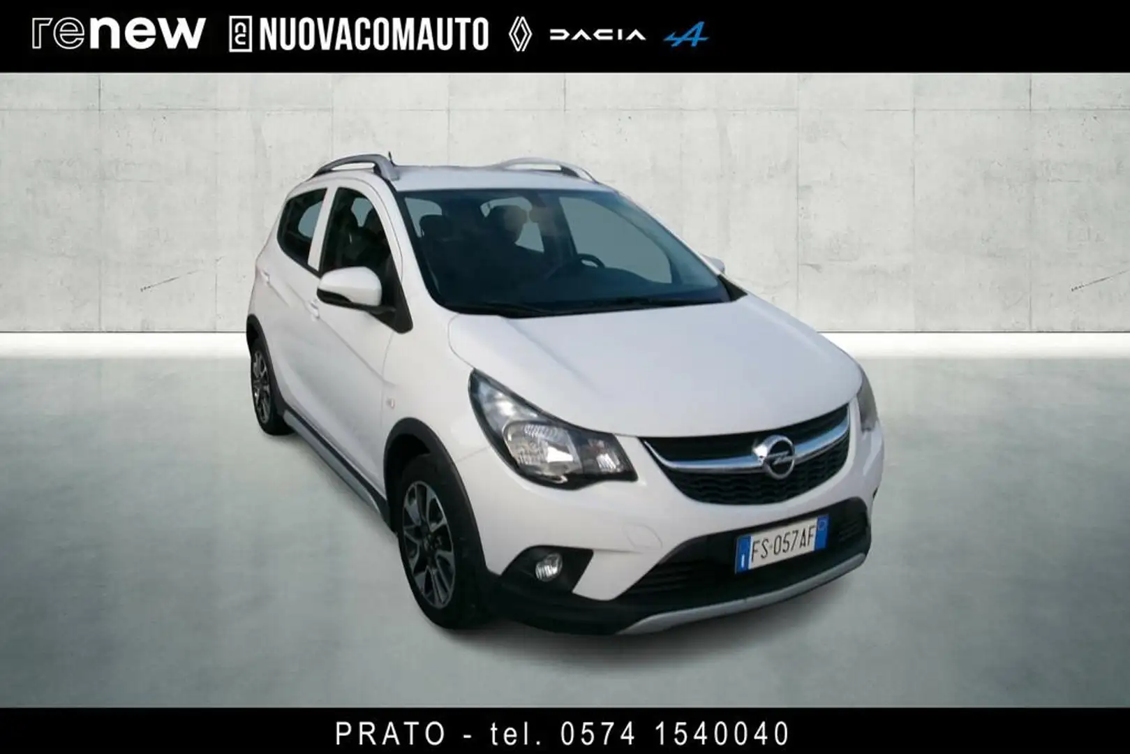 Opel Karl 1.0 Rocks s&s 73cv my19 Bianco - 2