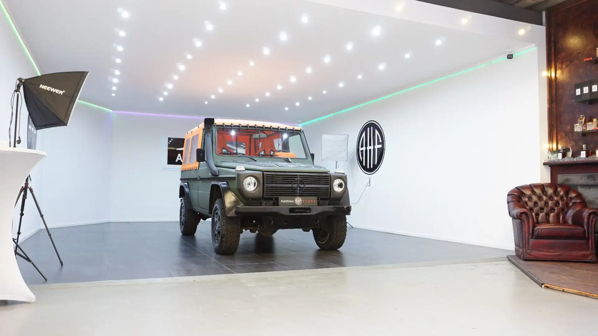 Mercedes-Benz G 230 Puch 230 GE*Verdeck und Leder nach Hermes Farbe Зелений - 1