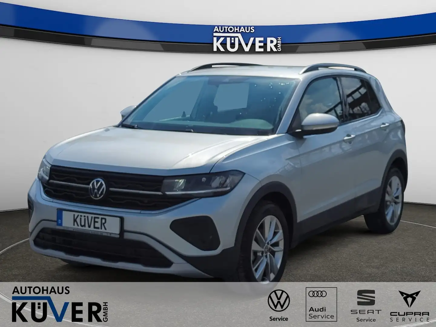 Volkswagen T-Cross Life 1.5 TSI DSG ACC+LED+Shzg.+17 AUT Plateado - 1