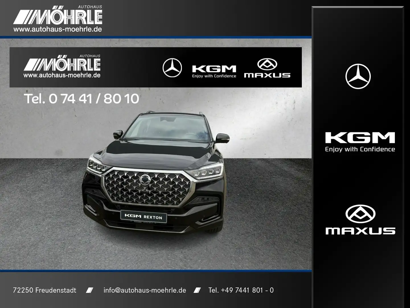 SsangYong Rexton REXTON Sapphire 2.2 D 4WD Elegance-Paket 20 Zoll Schwarz - 1