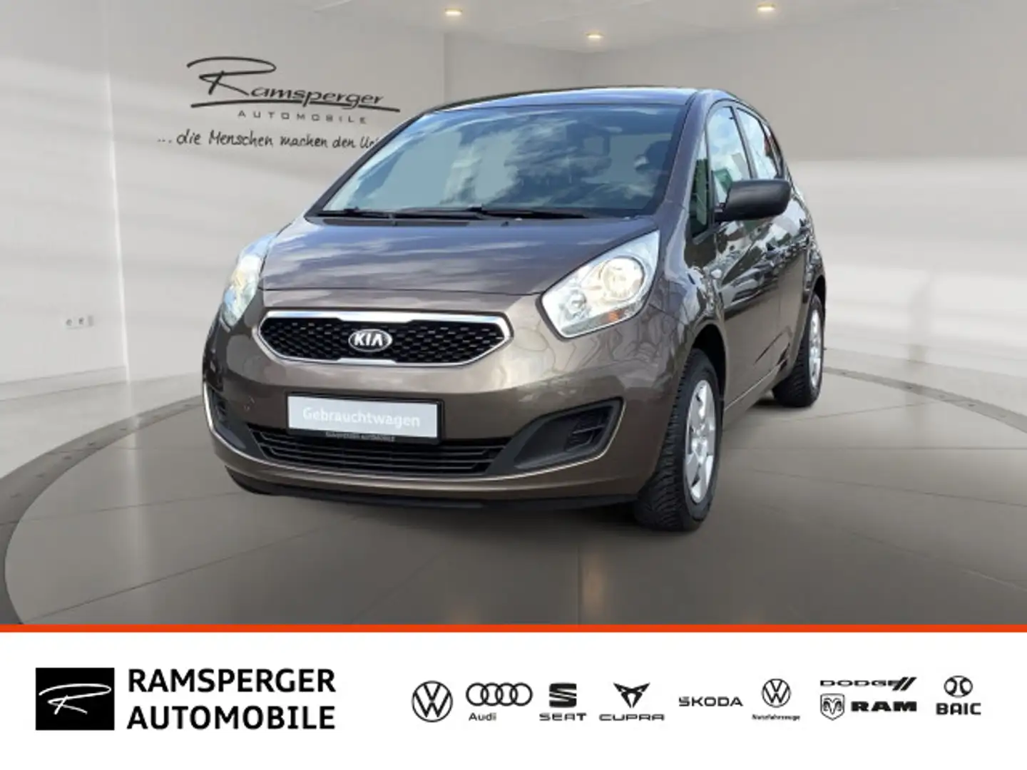 Kia Venga VENGA 1.4 Klima Radio 1.Hand Marrón - 1