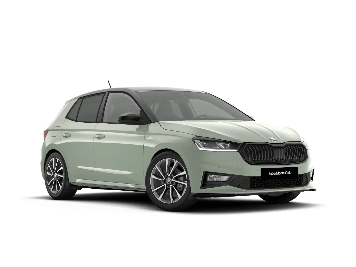 Skoda Fabia Monte Carlo TSI DSG Grün - 1