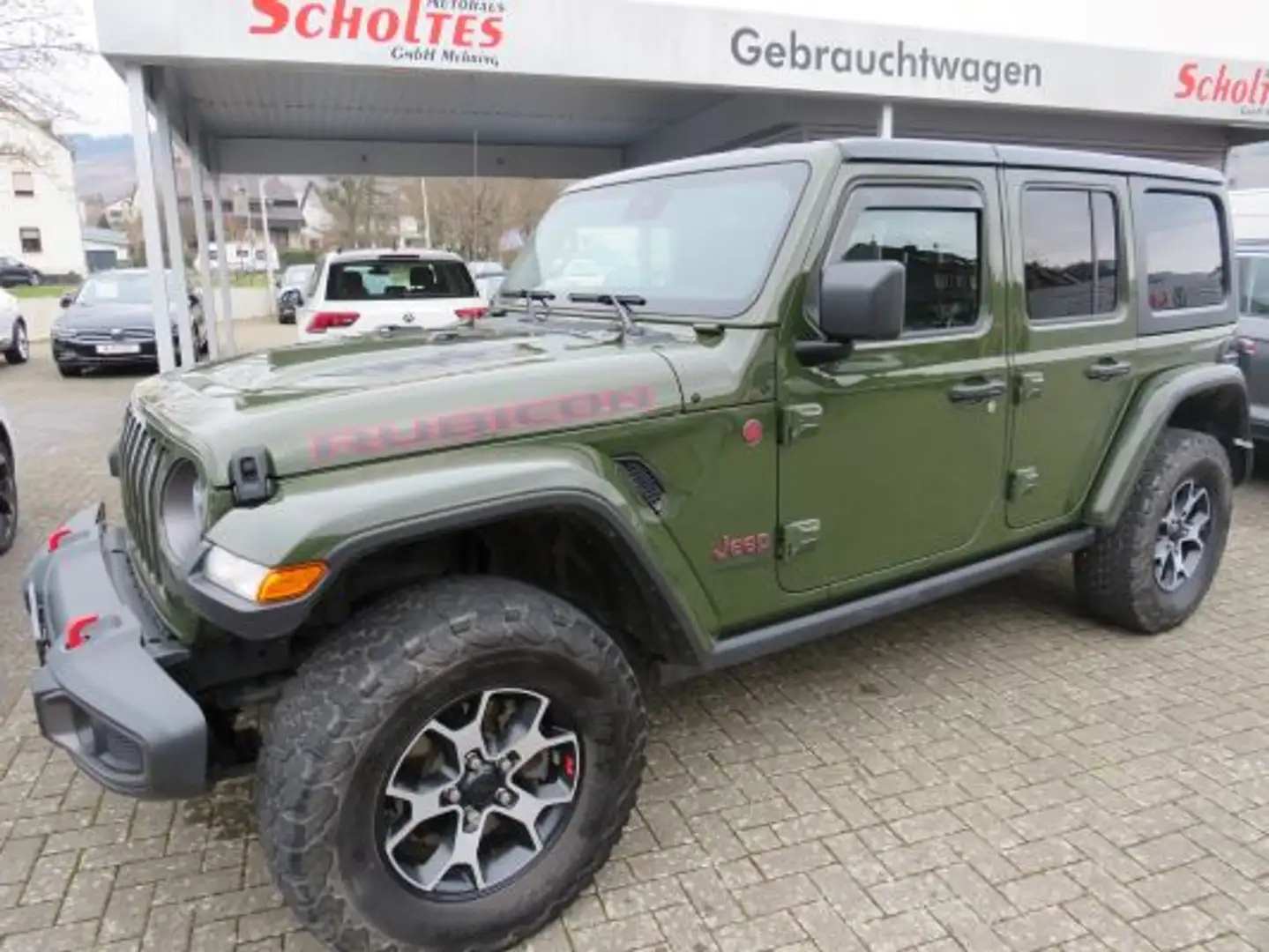 Jeep Rubicon Leder RFK Alpine DAB APP Assistenten LED.. Verde - 1