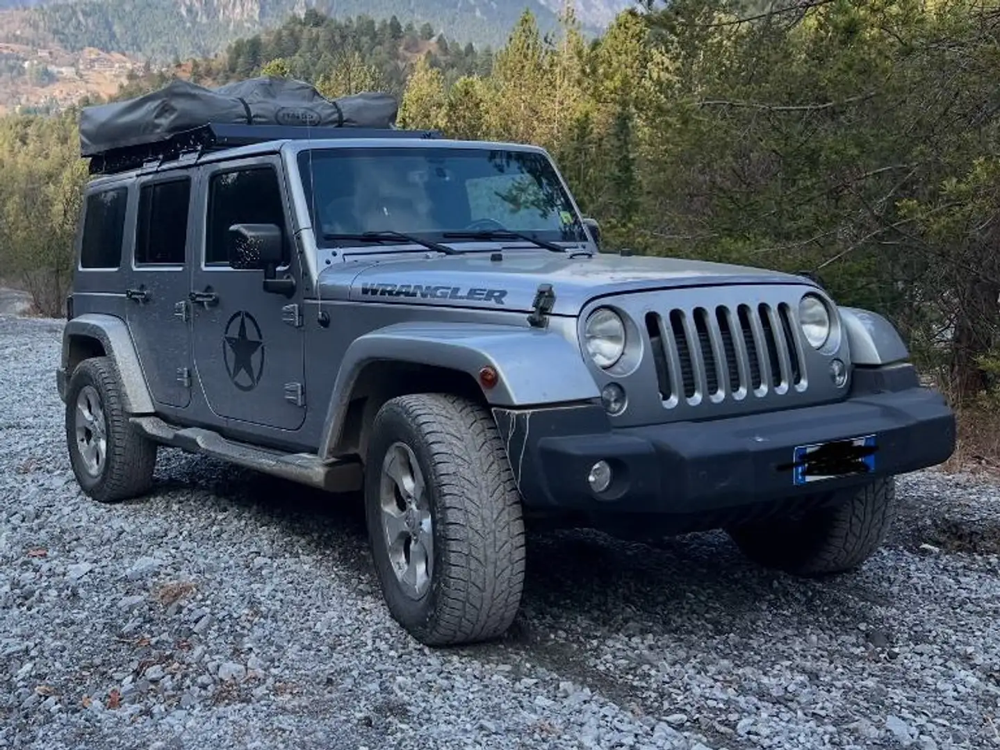 Jeep Wrangler Wrangler JKU Sahara Grigio - 1