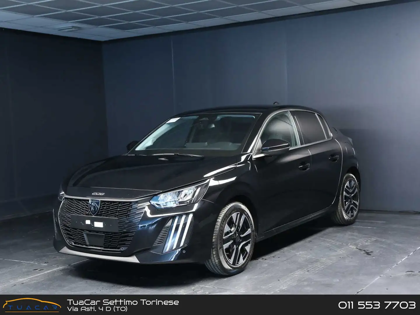 Peugeot 208 1.2 PureTech 100CV S&S 5p. Allure Schwarz - 1