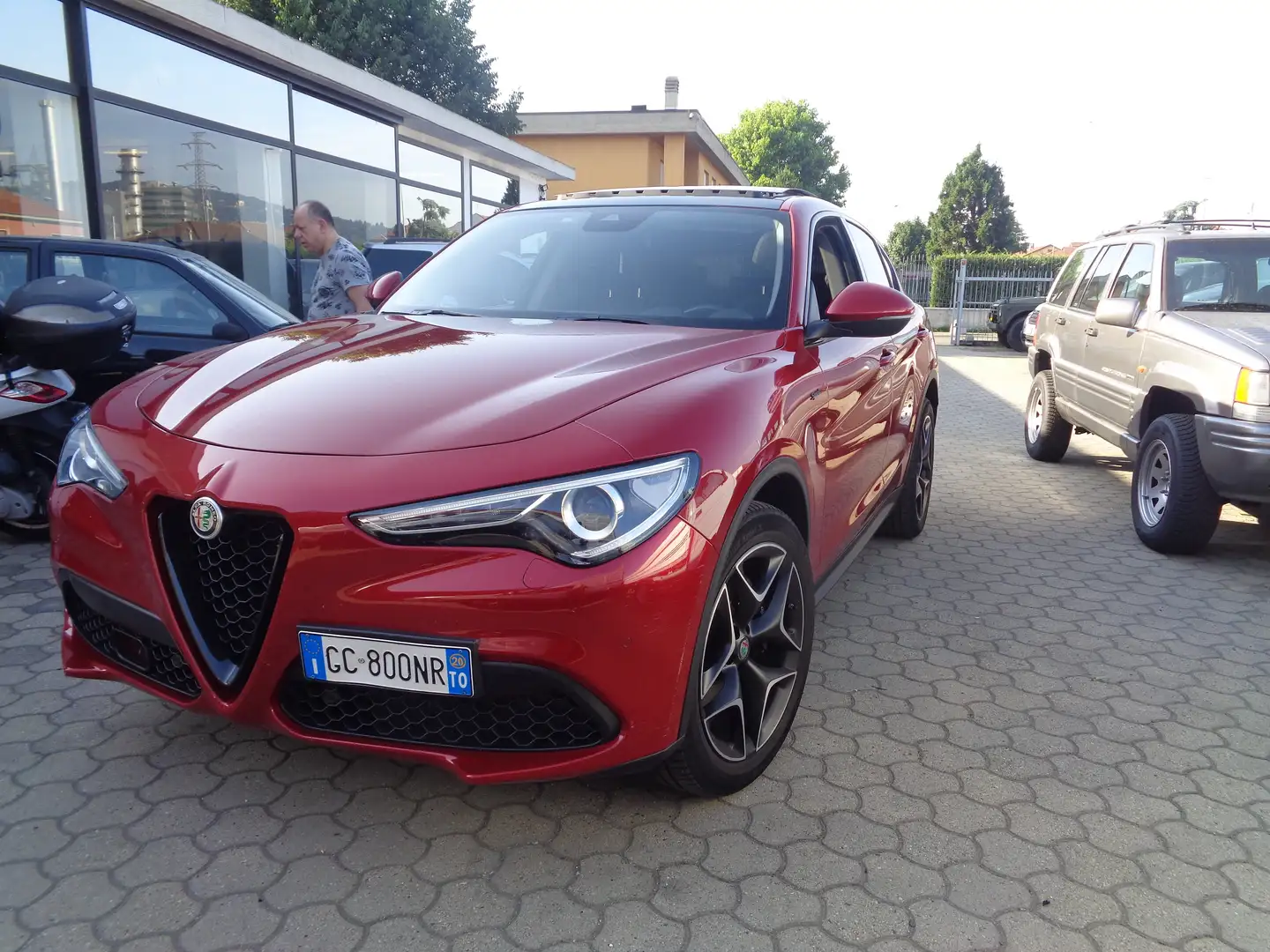 Alfa Romeo Stelvio Stelvio 2.0 t Executive Q4 200cv auto Rood - 2