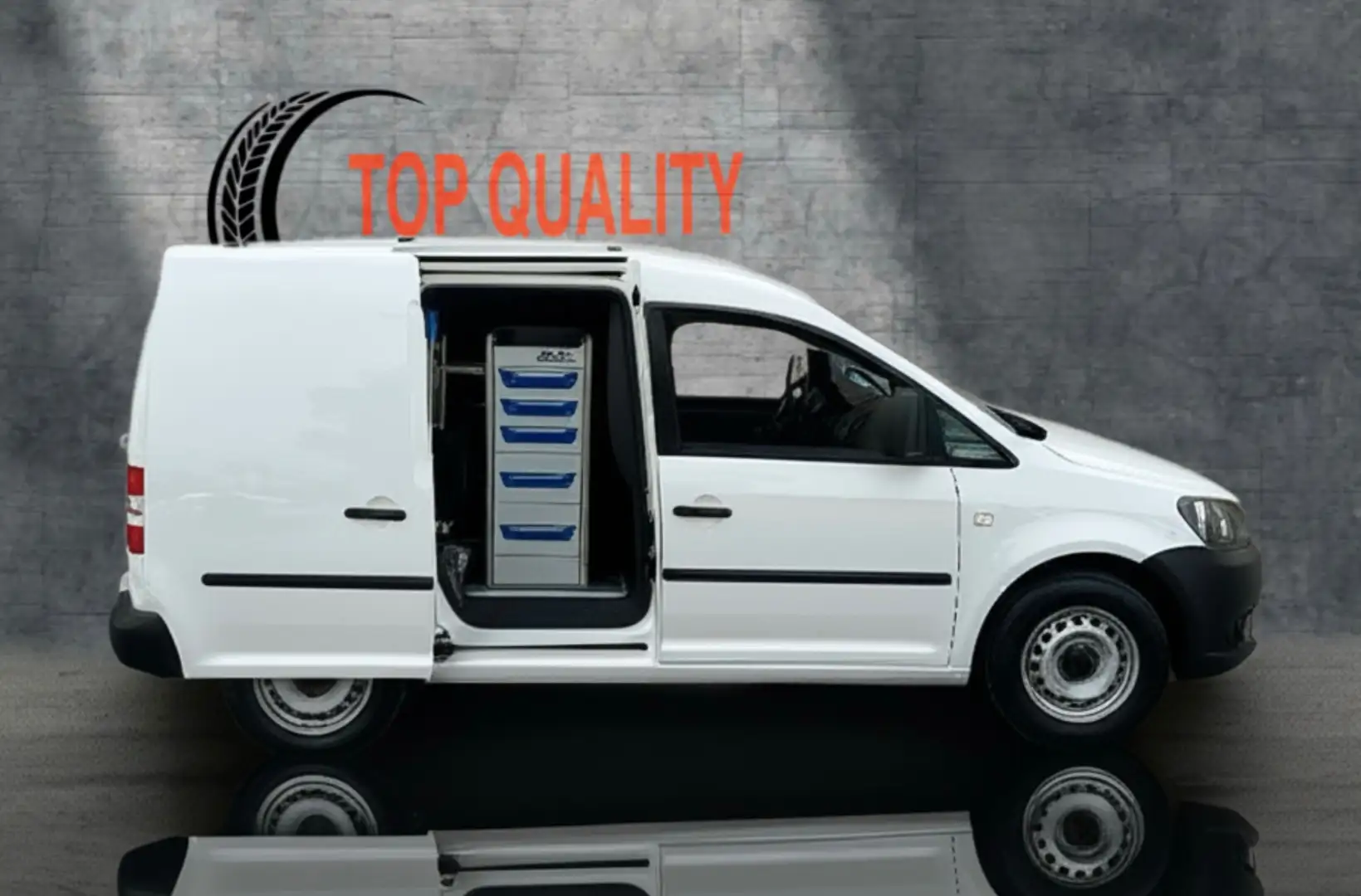 Volkswagen Caddy 2.0 EcoFuel 109 Tramper Edition 5p Weiß - 1