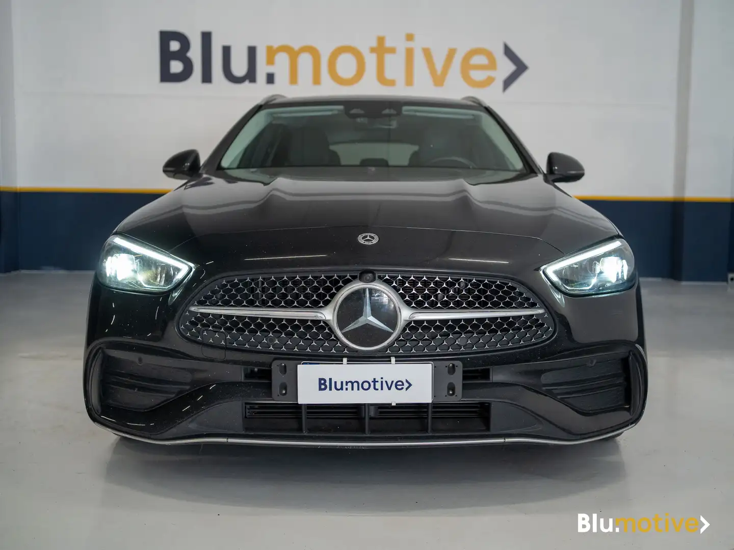 Mercedes-Benz C 220 C SW 220 d mhev AMG Line Advanced Plus auto Nero - 1