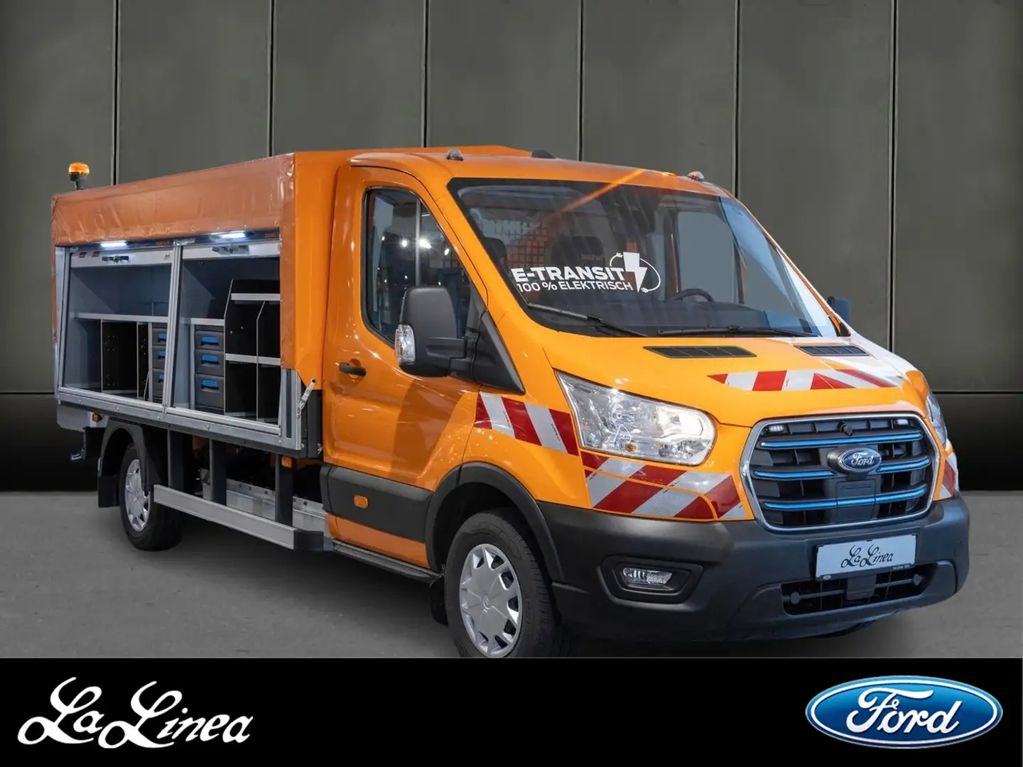 Ford Transit STRECKENKONTROLLFAHRZEUG Einzelkabine P... Naranja - 1