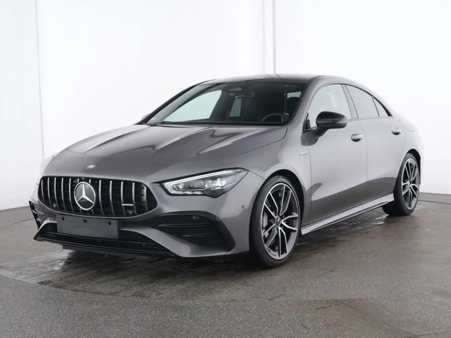 Mercedes-Benz CLA 35 AMG 4M+NIGHT+PANO+HUD+BURMESTER+DISTR+19" Grau - 1