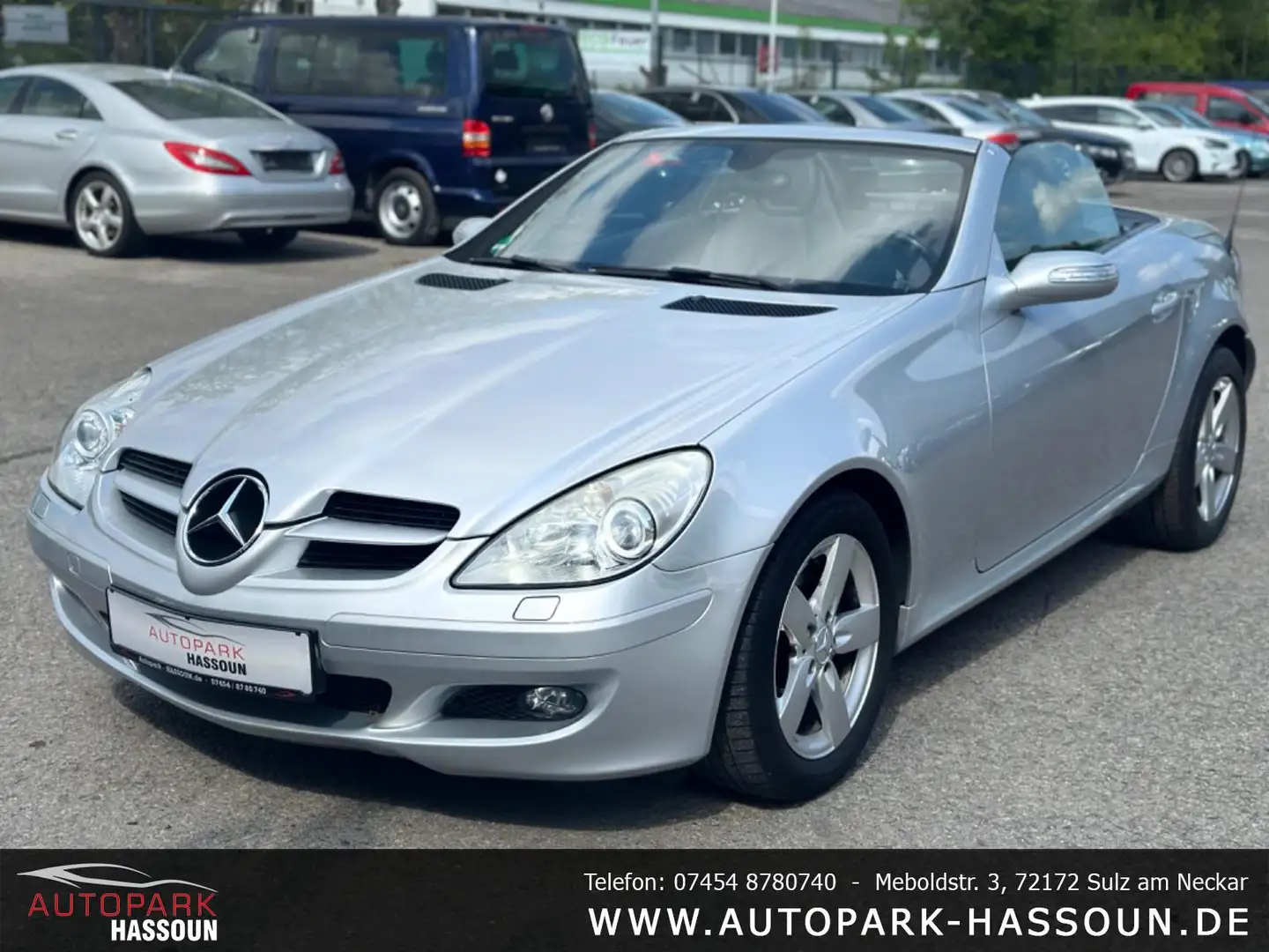 Mercedes-Benz SLK 280 SLK 280 TÜV 12/25 Garantie Xenon Tempo Klima Airsc Argent - 2