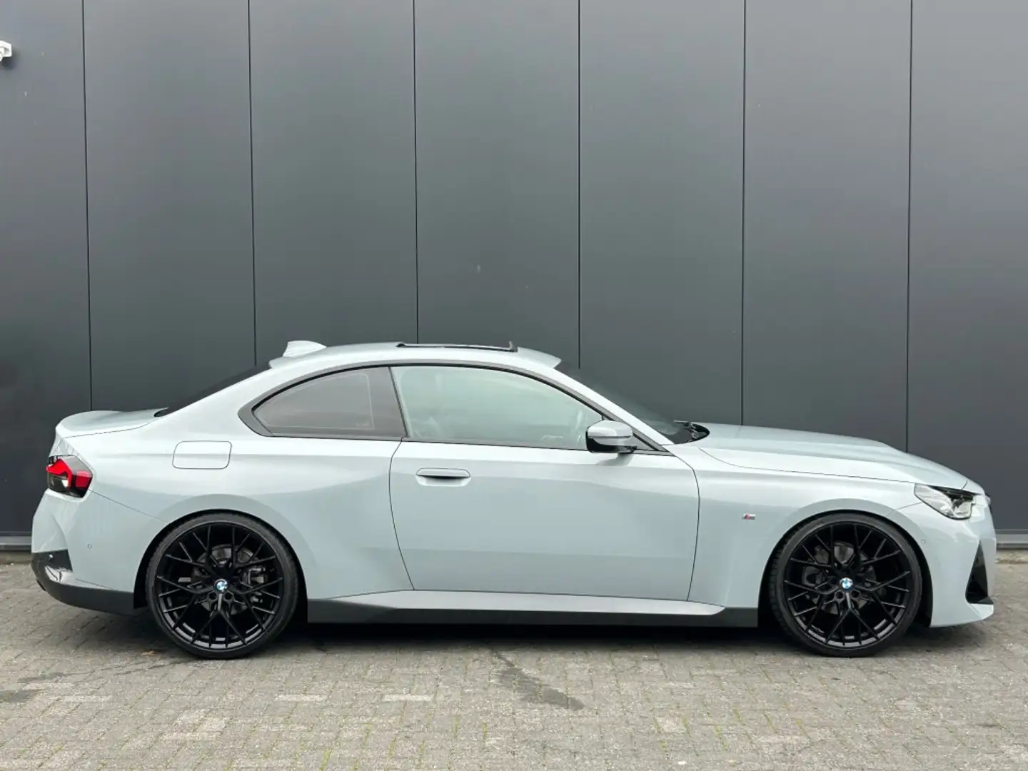 BMW 220 Coupe 220i M Sport Shadow S.dak Leder LED Sfeerlic Grigio - 2