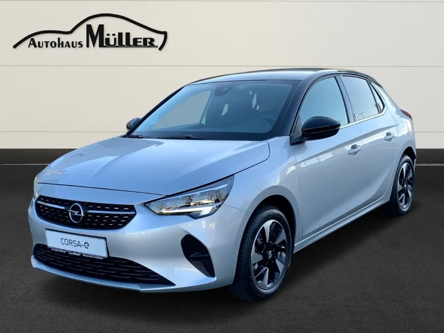 Opel Corsa-e Elegance,LED, Sitzhzg & LR-Hzg, RFK, PDC Klimaauto Silver - 1