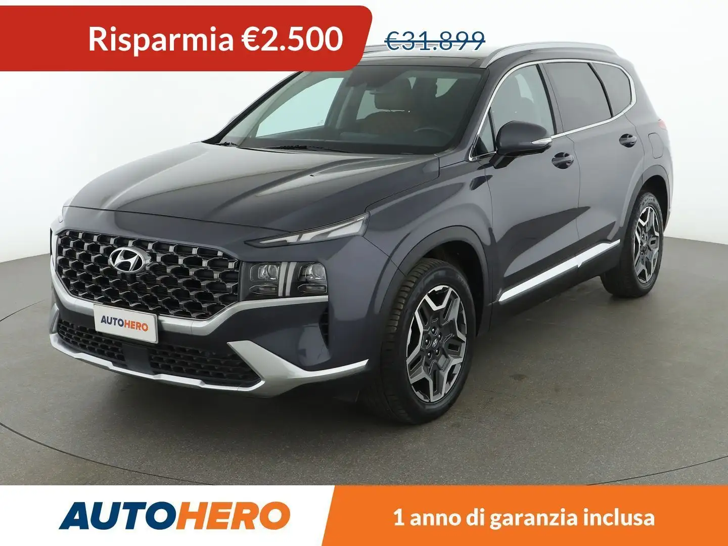 Hyundai SANTA FE 1.6 T-GDI Hybrid 20th Anniversary 4WD FHEV Grigio - 1