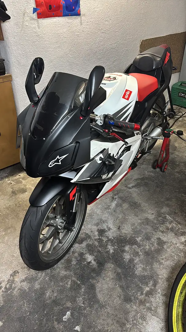 Aprilia RS 125 2T Bianco - 1